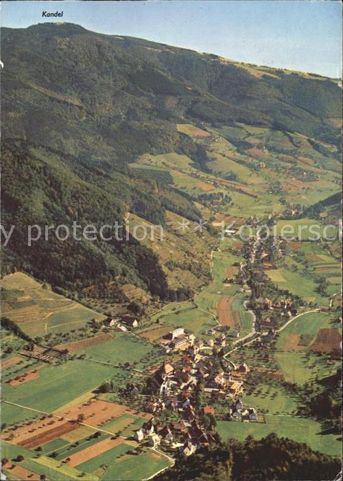 Glottertal Blick zum Kandel Fliegeraufnahme