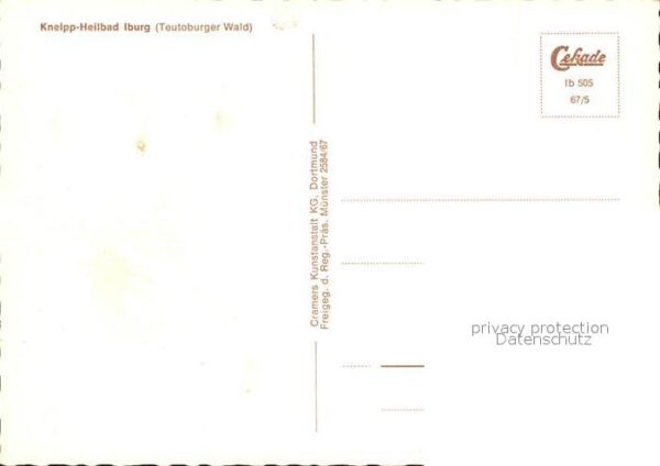 Bad Iburg Kneipp Heilbad Teutoburger Wald Flieger – Bild 2