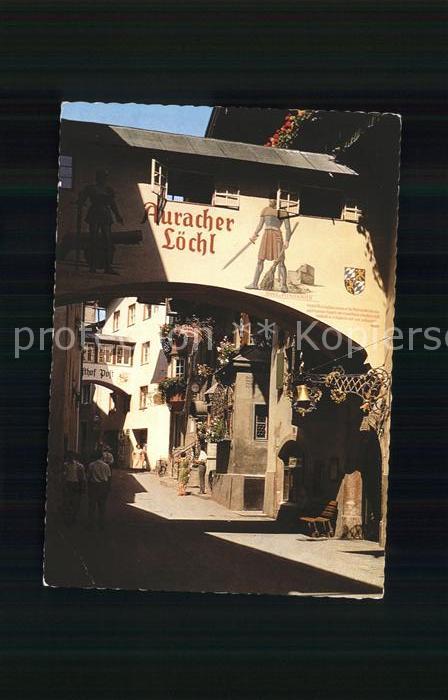 Kufstein Tirol Auracher Löchl Weinlokal