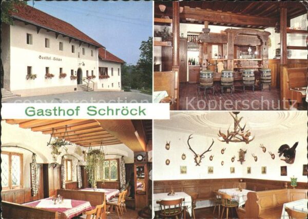 Bad Hall Oberoesterreich Gasthof Schröck Restaurant Bar