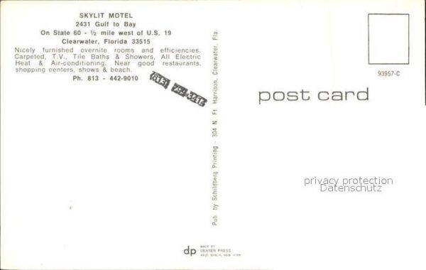 Clearwater Florida Skylit Motel – Bild 2