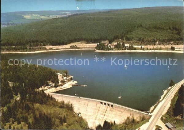 Schluchsee Sperrmauer Schluchseestauwerk Kurort Wi