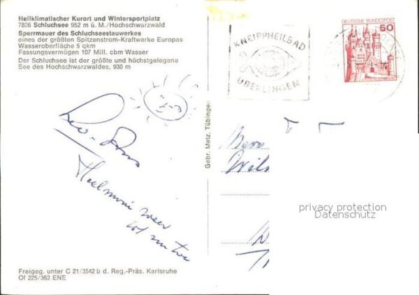 Schluchsee Sperrmauer Schluchseestauwerk Kurort Wi – Bild 2