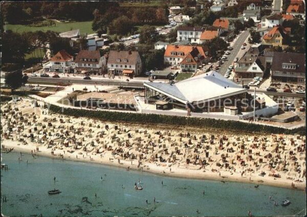 Scharbeutz Ostseebad Strand Fliegeraufnahme
