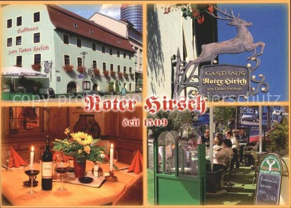 Jena Altdeutsches Gasthaus Roter Hirsch