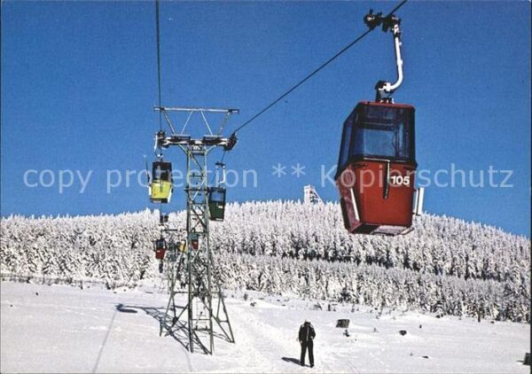 Braunlage Wurmberg Seilbahn Wurmbergschanze Winte