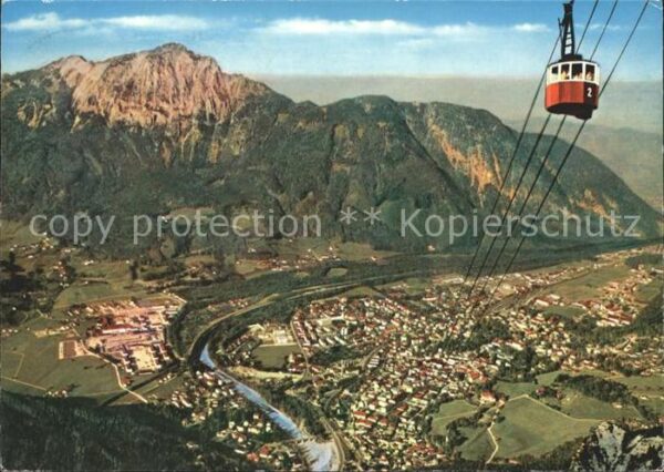 Bad Reichenhall Predigtstuhlbahn Seilbahn Hochstaufen A