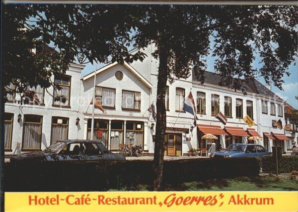 Akkrum Hotel Cafe Restaurant Goerres Kanal Boo