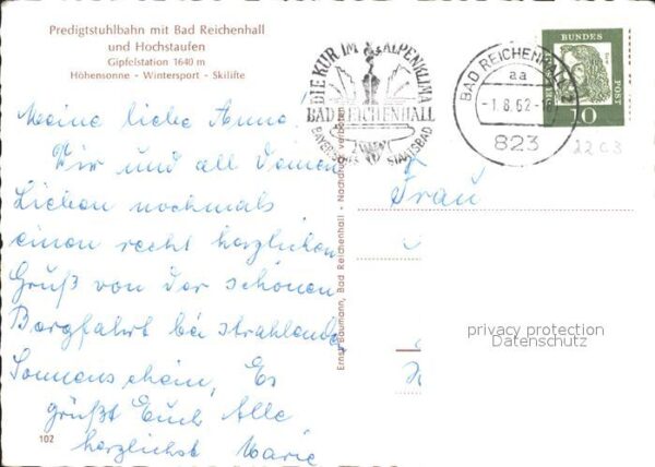 Bad Reichenhall Predigtstuhl-Seilbahn Hochstaufen – Bild 2