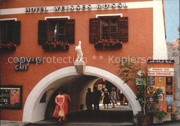 St Wolfgang Wolfgangsee Restaurant Im Weissen Rössl