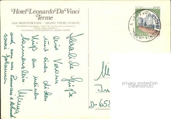 Abano Terme Monteortone Hotel Leonardo da Vinci Ter – Bild 2