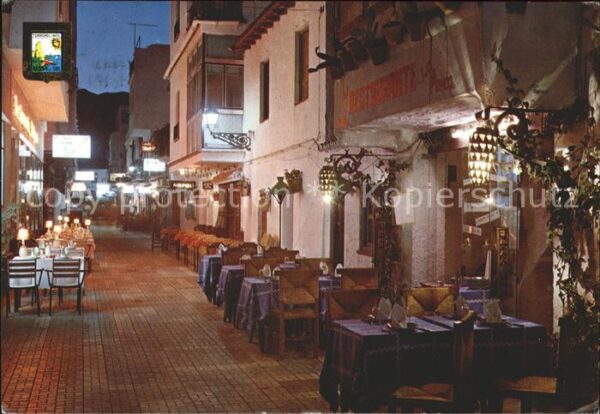 Torremolinos Calle del Cauce Restaurants