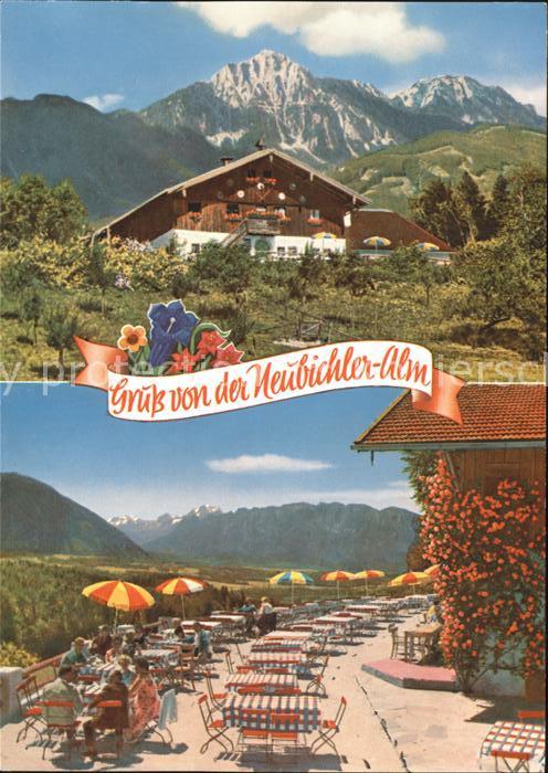 Neubichler Alm Piding Untersberg Watzmann Lattengebirge
