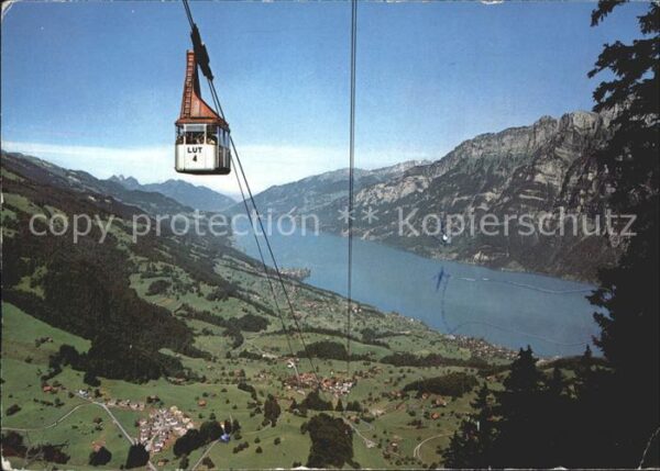 Seilbahn Unterterzen-Tannenbodenalp