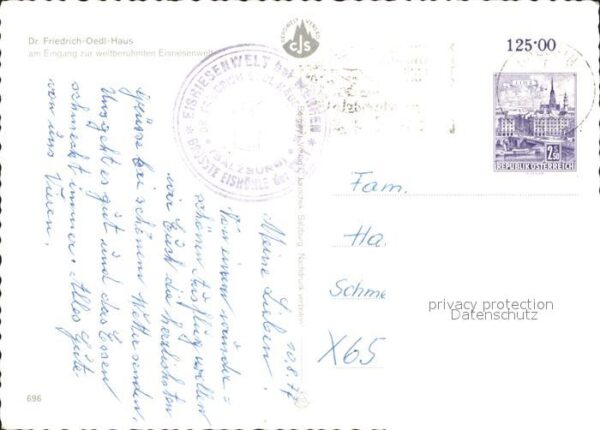 Werfen Salzburg Dr. Friedrich-Oedl-Haus Enzian Edelweis – Bild 2