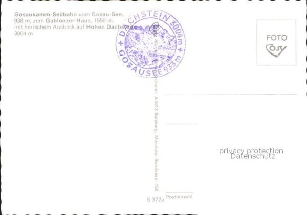 Hoher Dachstein Gosaukamm-Seilbahn Gosau-See – Bild 2