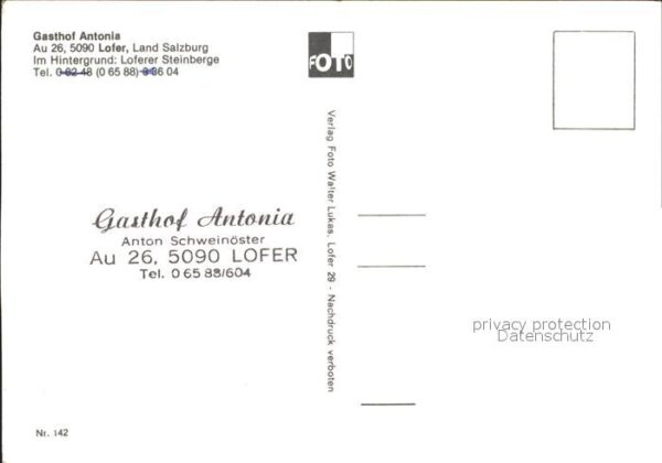Lofer Gasthof Antonia – Bild 2