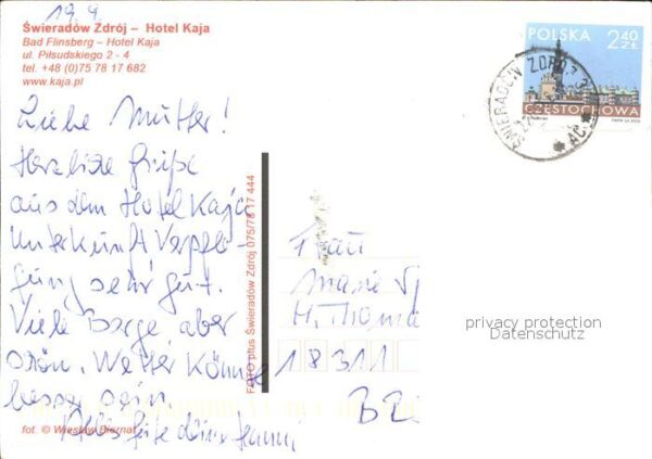 Swieradow Zdroj Bad Flinsberg Hotel Kaja – Bild 2