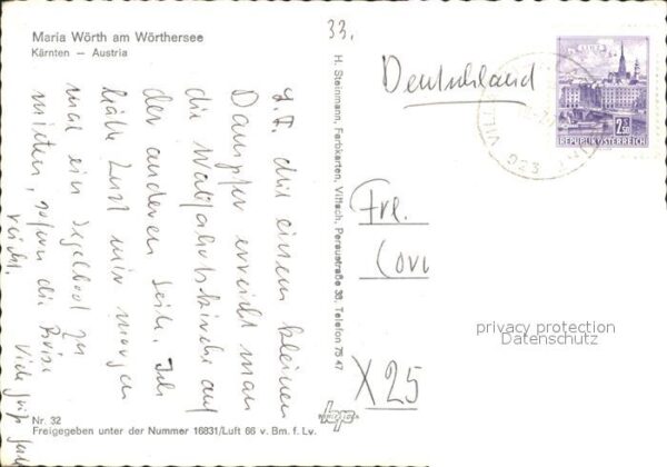 Maria Woerth Woerthersee Fliegeraufnahme – Bild 2