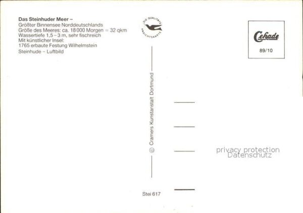 Steinhude Steinhuder Meer Fliegeraufnahme – Bild 2