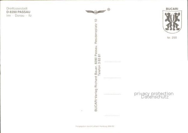 Passau Inn Donau Ilz Fliegeraufnahme – Bild 2