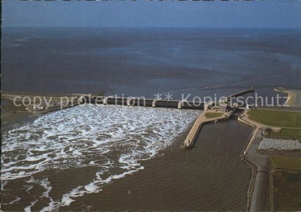 Toenning Nordseebad Eidersperrwerk Abschlussdamm Fliegerauf