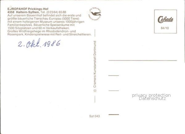 Sythen Europahof Prickings-Hof – Bild 2
