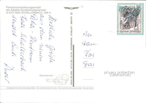 Bad Schallerbach PVA Pensionsversicherungsanstalt Fliege – Bild 2