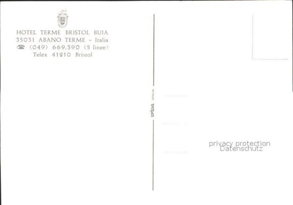 Abano Terme Hotel Terme Brsitol Buia – Bild 2