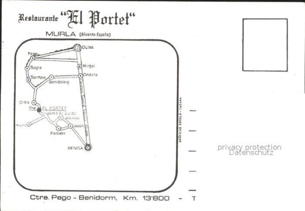 Murla Restaurante El Portet – Bild 2
