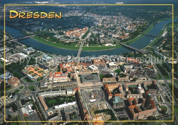 Dresden Fliegeraufnahme