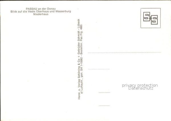 Passau Veste Oberhaus Wasserburg Niederhaus Fl – Bild 2