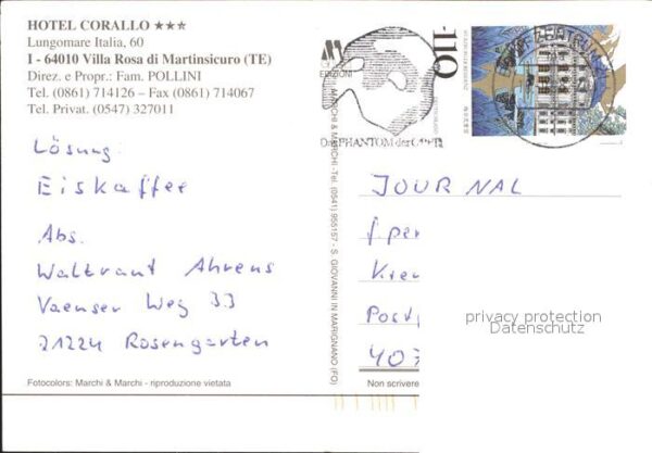 Villa Rosa Martinsicuro Hotel Corallo – Bild 2