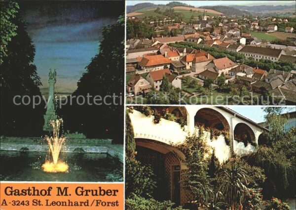 St Leonhard Forst Niederoesterreich Gasthof M. Gruber