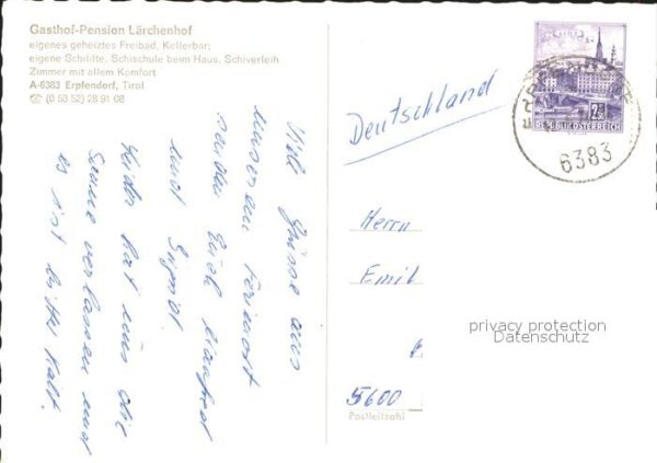 Erpfendorf Gasthof-Pension Lärchenhof – Bild 2