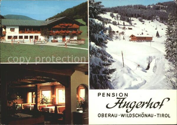 Oberau Tirol Wildschönau Pension Angerhof