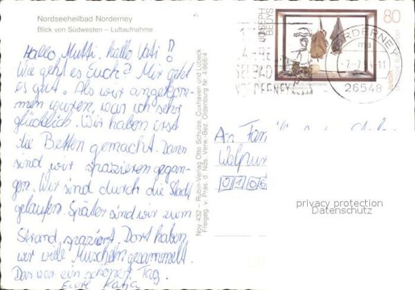 Norderney Nordseebad Fliegeraufnahme – Bild 2