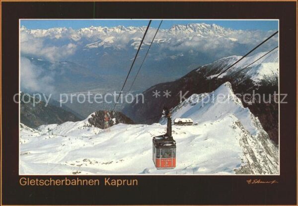 Kaprun Seilbahn Krefelder Hütte Kapruner Tal