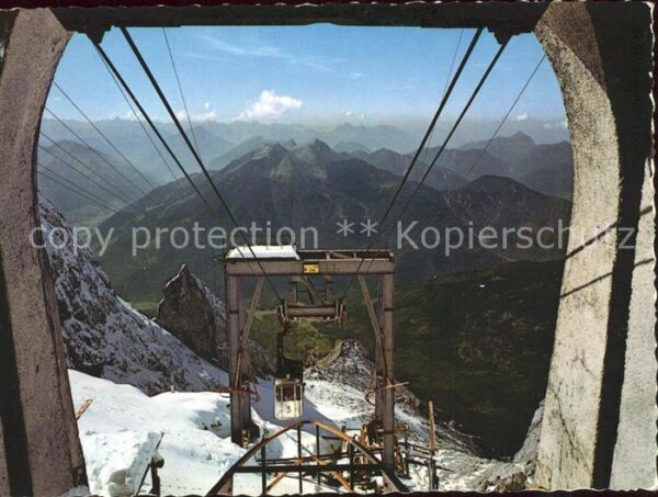 Ehrwald Tirol Tiroler Zugspitzbahn Seilbahn Bergstati