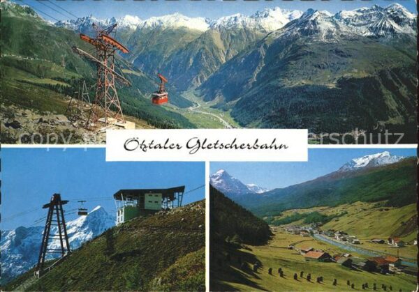 Soelden Oetztal Seilbahn Mittelstation Nederkogl Gaisla
