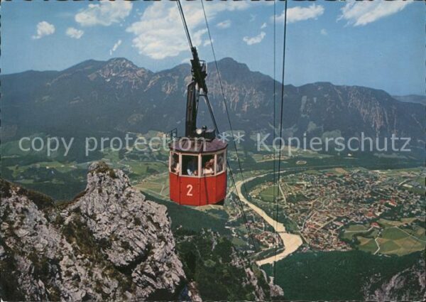 Bad Reichenhall Predigtstuhl-Seilbahn Hochstaufen