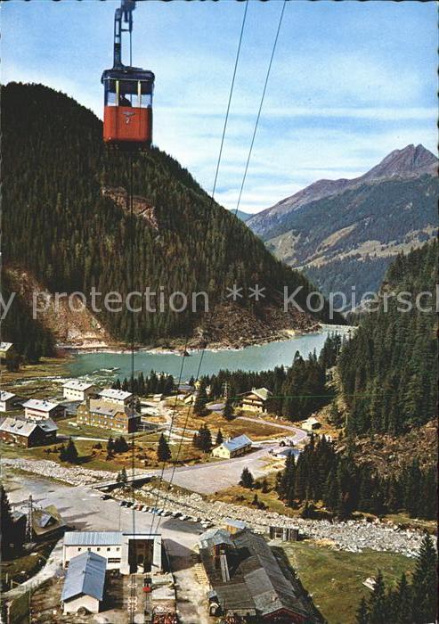 Seilbahn Weisssee Enzingerboden Stubachtal Lerch