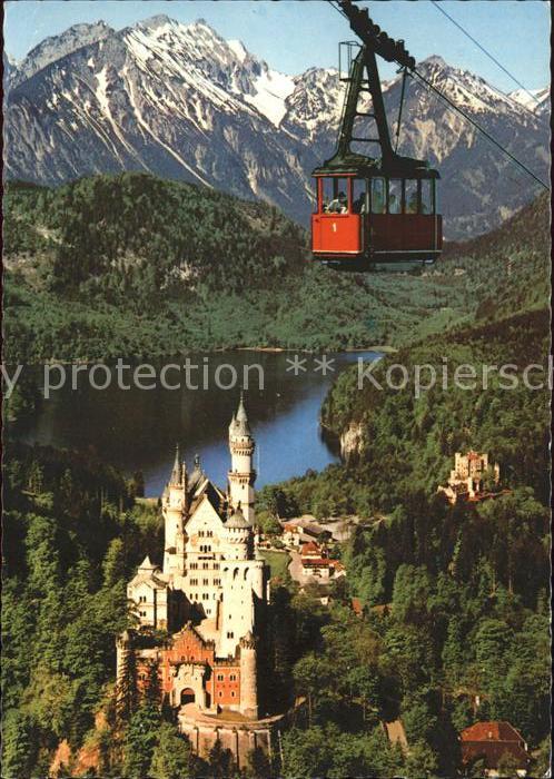 Schwangau Tegelberg-Seilbahn Schloss Neuschwanste