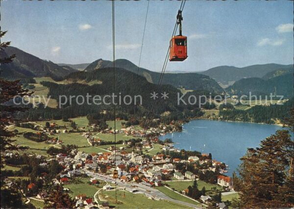 St Gilgen Salzkammergut Wolfgangsee Seilbahn zum Zwölfer-Horn