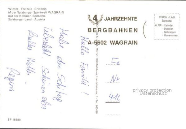 Wagrain Salzburg Seilbahn – Bild 2