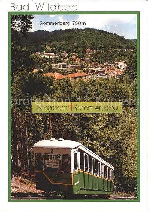 Bad Wildbad Bergbahn Sommerberg Thermalbad Schwarzw
