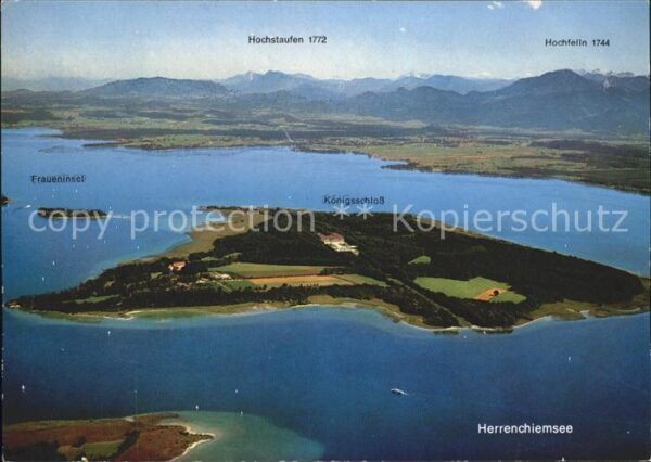 Herrenchiemsee Königsschloss Ludwig II Bayerischen Alp