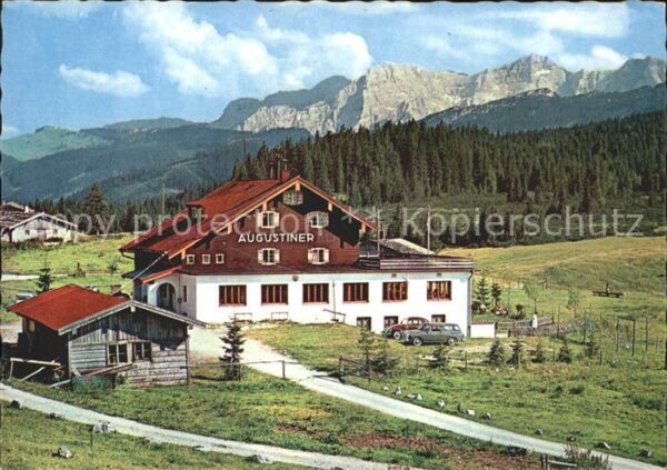 Reit Winkl Augustiner Alm Winkelmoos Loferer Stein