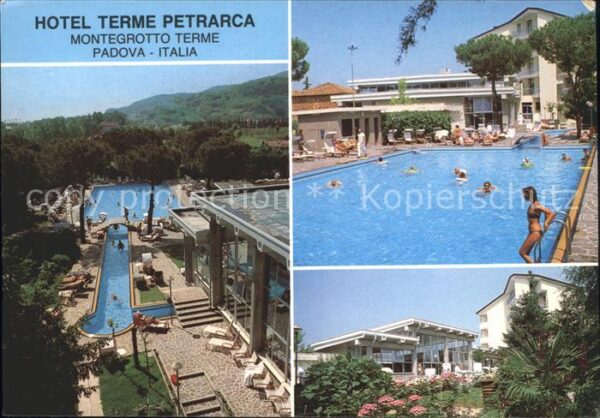 Padova Hotel Terme Petrarca Swimming Pool Mont