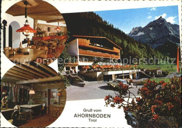 Hinterriss Tirol Alpengasthof Eng am Grossen Ahornboden
